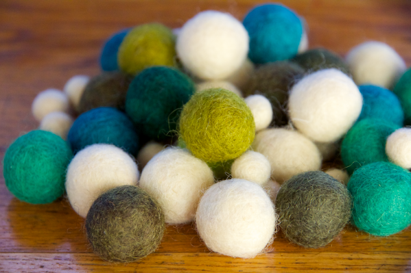 Pilin' Up the Felt Balls