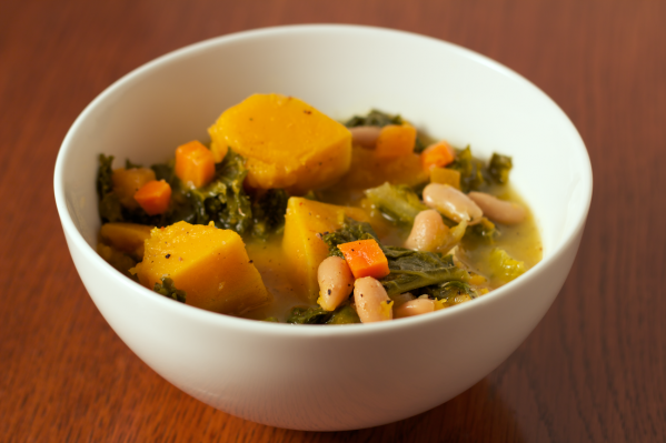 Butternut Squash Kale Stew