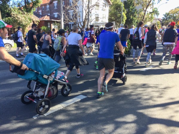 Dad Pram Train