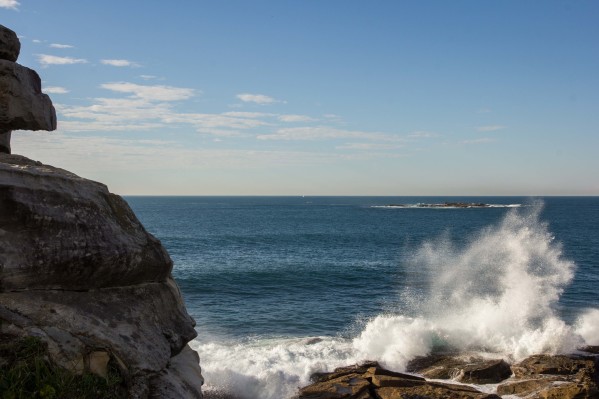 Bondi to Coogee Walk - Coogee Bath Waves