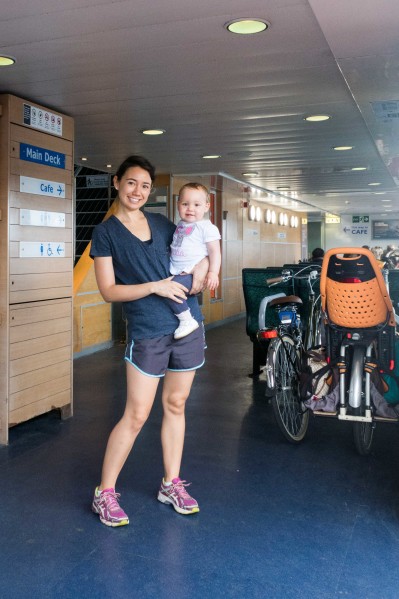  kid-friendly bike adventure in Manly - ferry
