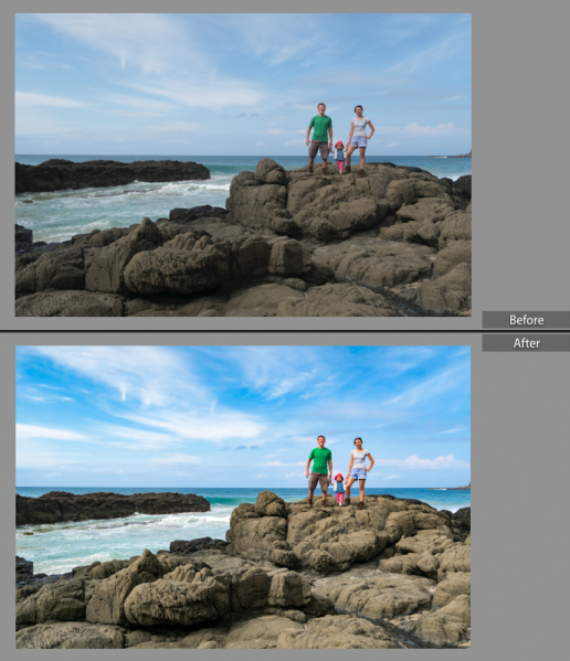 Creating Lightroom presets - Before_And_After