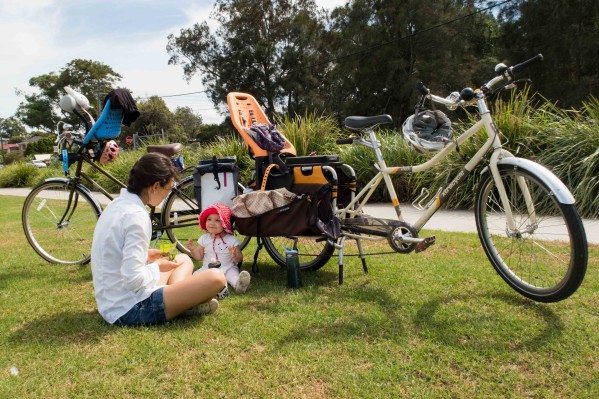 Family Bike Adventure - Cooks River Cycleway - Tempe Reserve