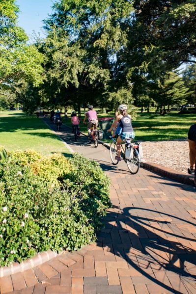 Family Rides - Park Path