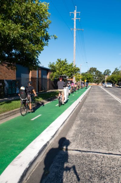 Family Rides - Bike Lane