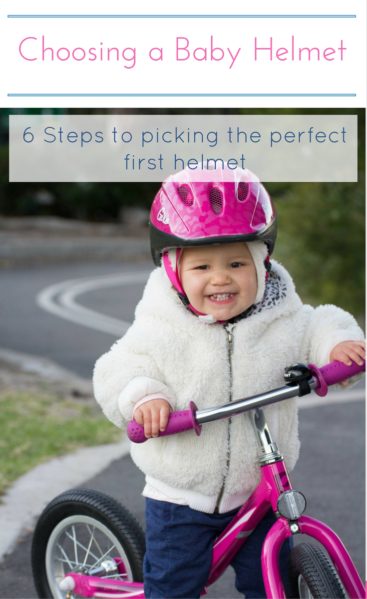 Searching for a baby bike helmet? Check out these 6 tips for choosing your child's first helmet!
