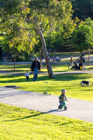 Riding with Kids in Sydney