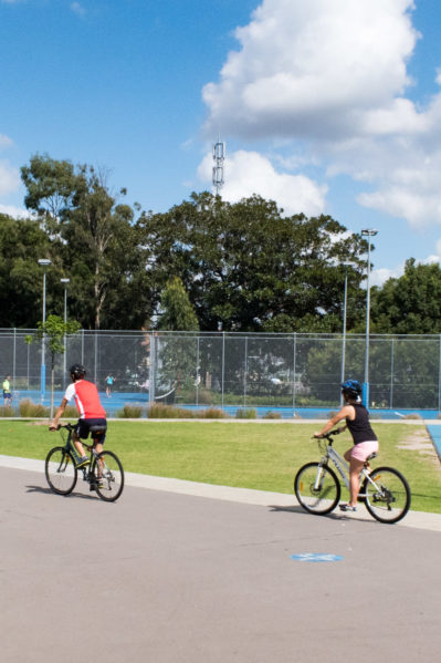 how to make your partner like cycling - Park