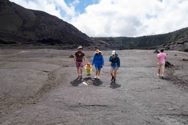 Family Hike through Volcanoes National Park - Kilauea Iki Crater Surface