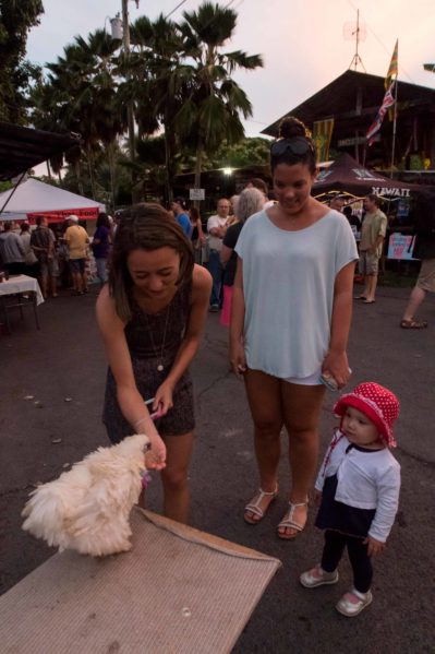 Meeting the Hula Chickens at the Night Markets