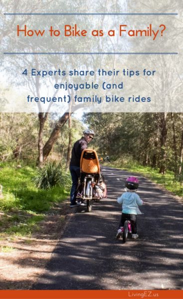 Looking for tips on riding with kids? Hear from 4 family bike experts and learn from their stories