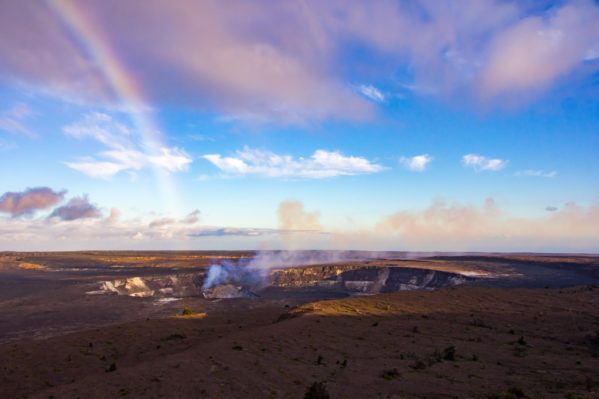 See Molten Lava on the Big Island - Rainbow crater