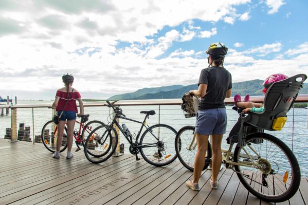 Cairns Family Bike Rental - Wharf One Mountains