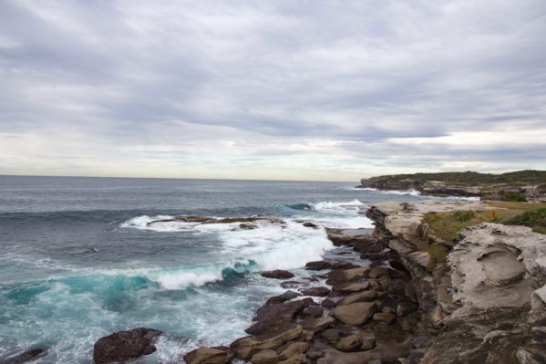 la perouse to malabar beach - cliffs 