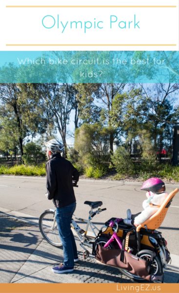 Looking for a safe family bike destination in Sydney? Check out these three tracks in Olympic Park and decide which is best for you!