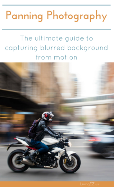 The ultimate guide to panning photography - camera settings, how to shoot, and how to edit!