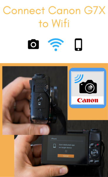 Learn how to enable wifi and remote shooting on the canon G7x using Canon Camera Connect app
