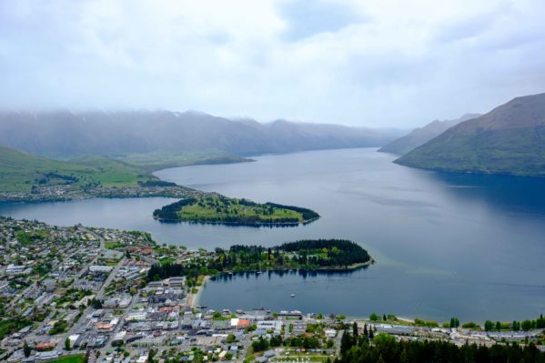 New Zealand South Island Itinerary - Queenstown Overlook