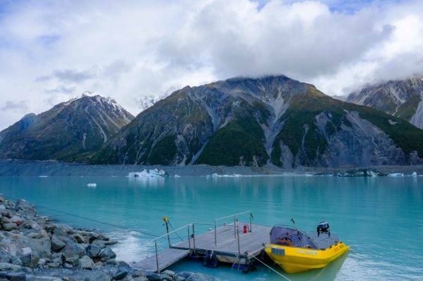 New Zealand South Island Itinerary - Tasman Lake