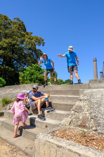 things to do on cockatoo island - crooked characters tour